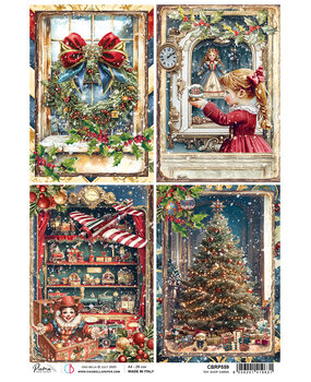 Ciao Bella Toy Shop A4 Rice Paper Toy Shop Cards (5pcs) (CBRP559)