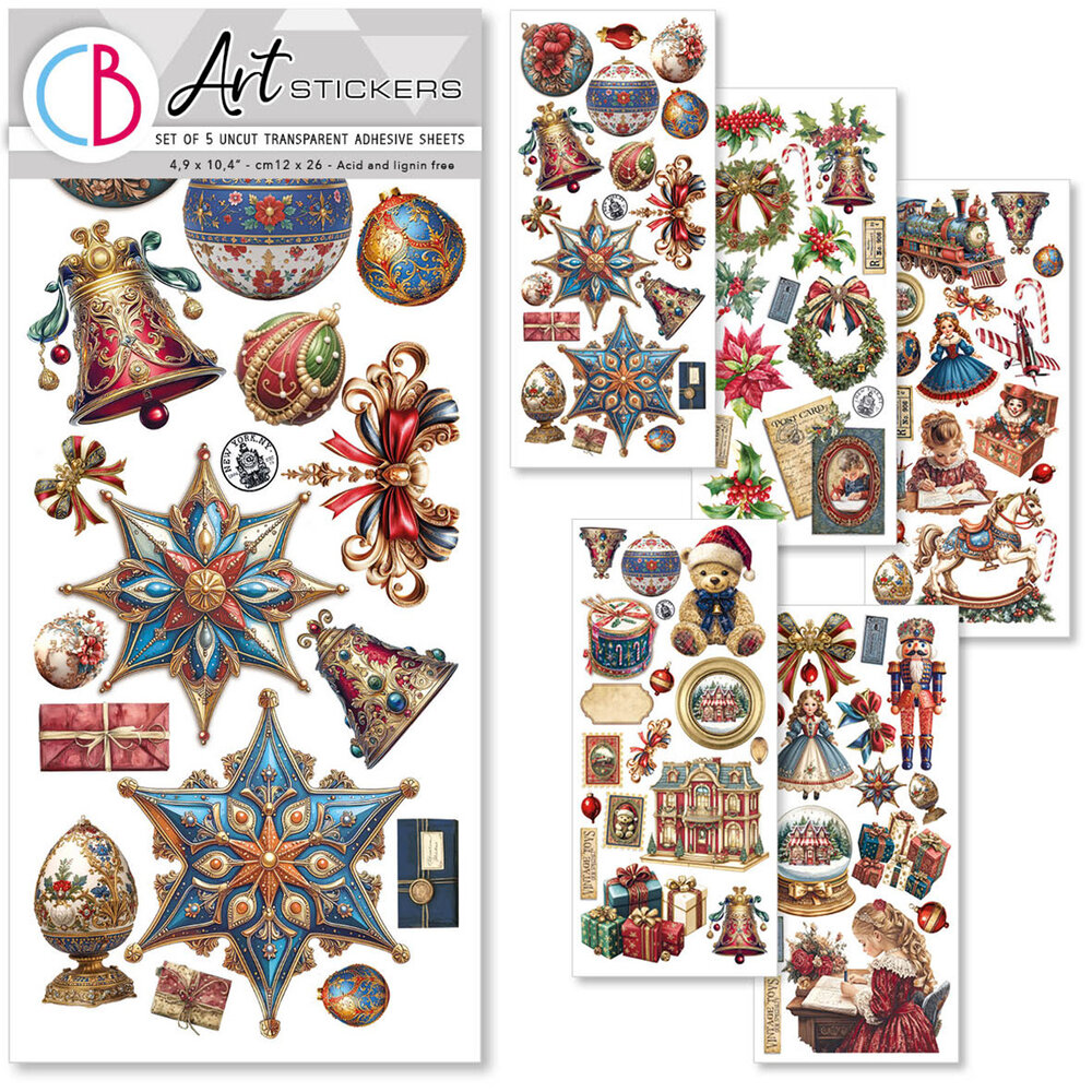 Ciao Bella Toy Shop Transparent Adhesive Sheets (5pcs) (CBI005) Ciao Bella Toy Shop Transparent Adhesive Sheets (5pcs) (CBI005)