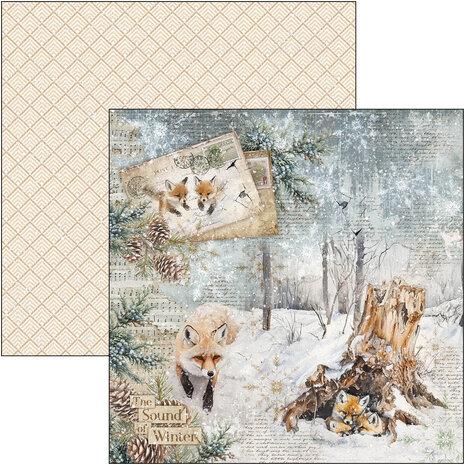 Ciao Bella Forest Tales 12x12 Inch Paper Pad (12pcs) (CBPM090) Ciao Bella Forest Tales 12x12 Inch Paper Pad (12pcs) (CBPM090)
