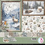 Ciao Bella Forest Tales 12x12 Inch Patterns Pad (8pcs) (CBT090)