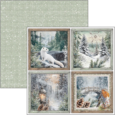 Ciao Bella Forest Tales 12x12 Inch Patterns Pad (8pcs) (CBT090) Ciao Bella Forest Tales 12x12 Inch Patterns Pad (8pcs) (CBT090)