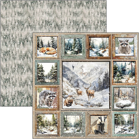 Ciao Bella Forest Tales 12x12 Inch Patterns Pad (8pcs) (CBT090) Ciao Bella Forest Tales 12x12 Inch Patterns Pad (8pcs) (CBT090)