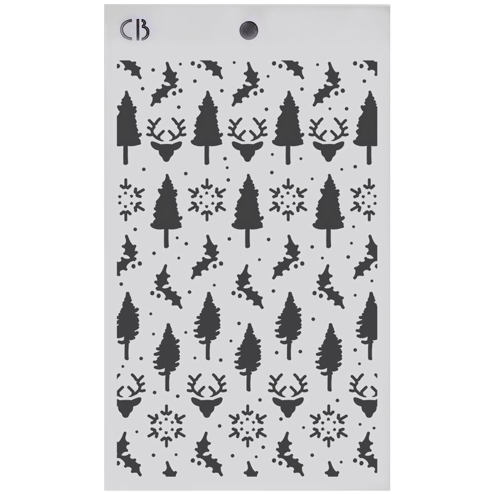 Ciao Bella Forest Tales 5x8 Inch Stencil Mix Triple Layer Set (MSX003) Ciao Bella Forest Tales 5x8 Inch Stencil Mix Triple Layer Set (MSX003)