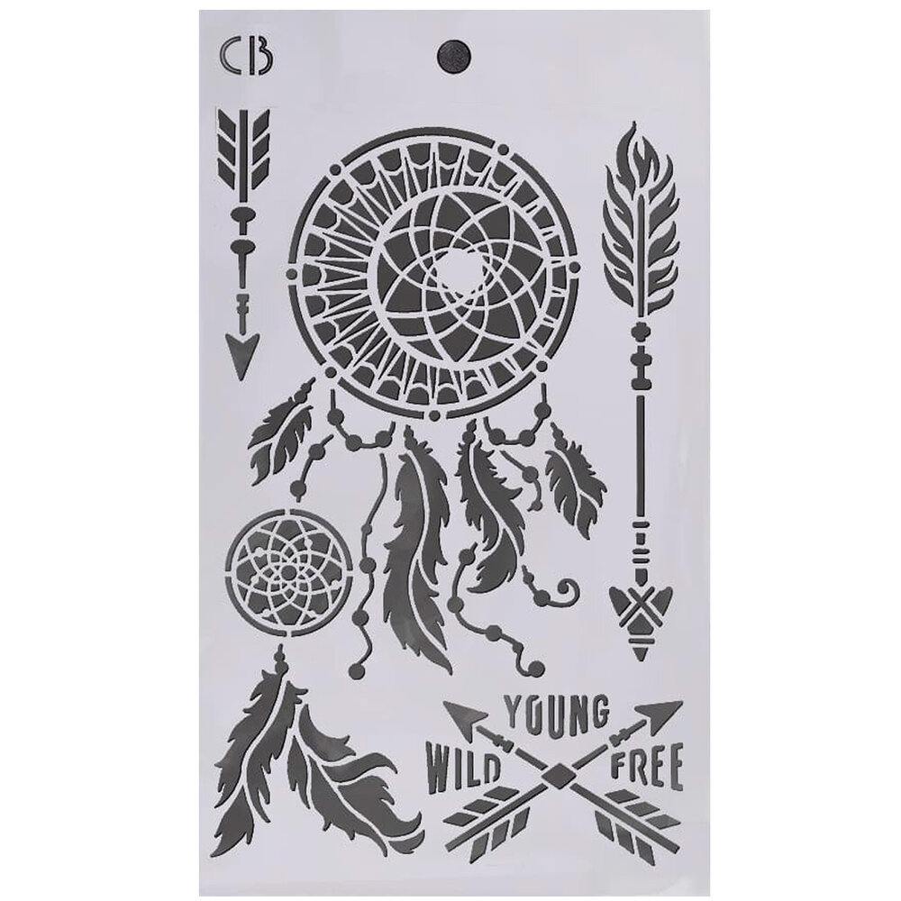 Ciao Bella Forest Tales 5x8 Inch Stencil Mix Triple Layer Set (MSX003) Ciao Bella Forest Tales 5x8 Inch Stencil Mix Triple Layer Set (MSX003)