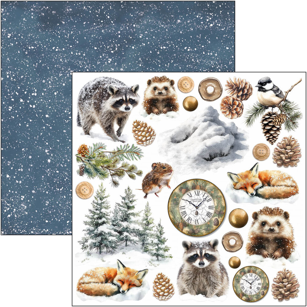 Ciao Bella Forest Tales 6x6 Inch Fussy Cut Pad (24pcs) (CBQE090) Ciao Bella Forest Tales 6x6 Inch Fussy Cut Pad (24pcs) (CBQE090)