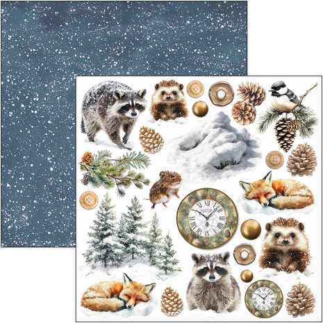 Ciao Bella Forest Tales 6x6 Inch Fussy Cut Pad (24pcs) (CBQE090) Ciao Bella Forest Tales 6x6 Inch Fussy Cut Pad (24pcs) (CBQE090)