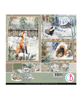 Ciao Bella Forest Tales 8x8 Inch Paper Pad (12pcs) (CBH090)