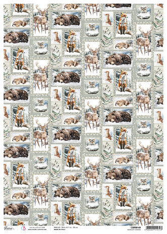 Ciao Bella Forest Tales A3 Rice Paper Snowlight Stories (3pcs) (CBRM149) Ciao Bella Forest Tales A3 Rice Paper Snowlight Stories (3pcs) (CBRM149)