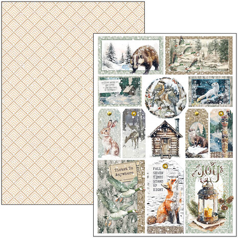Ciao Bella Forest Tales A4 Creative Pad (9pcs) (CBCL090) Ciao Bella Forest Tales A4 Creative Pad (9pcs) (CBCL090)