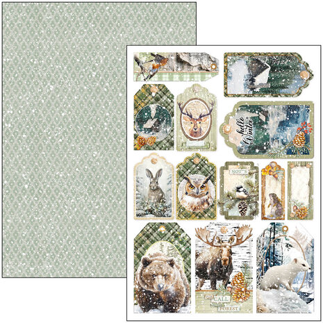Ciao Bella Forest Tales A4 Creative Pad (9pcs) (CBCL090) Ciao Bella Forest Tales A4 Creative Pad (9pcs) (CBCL090)