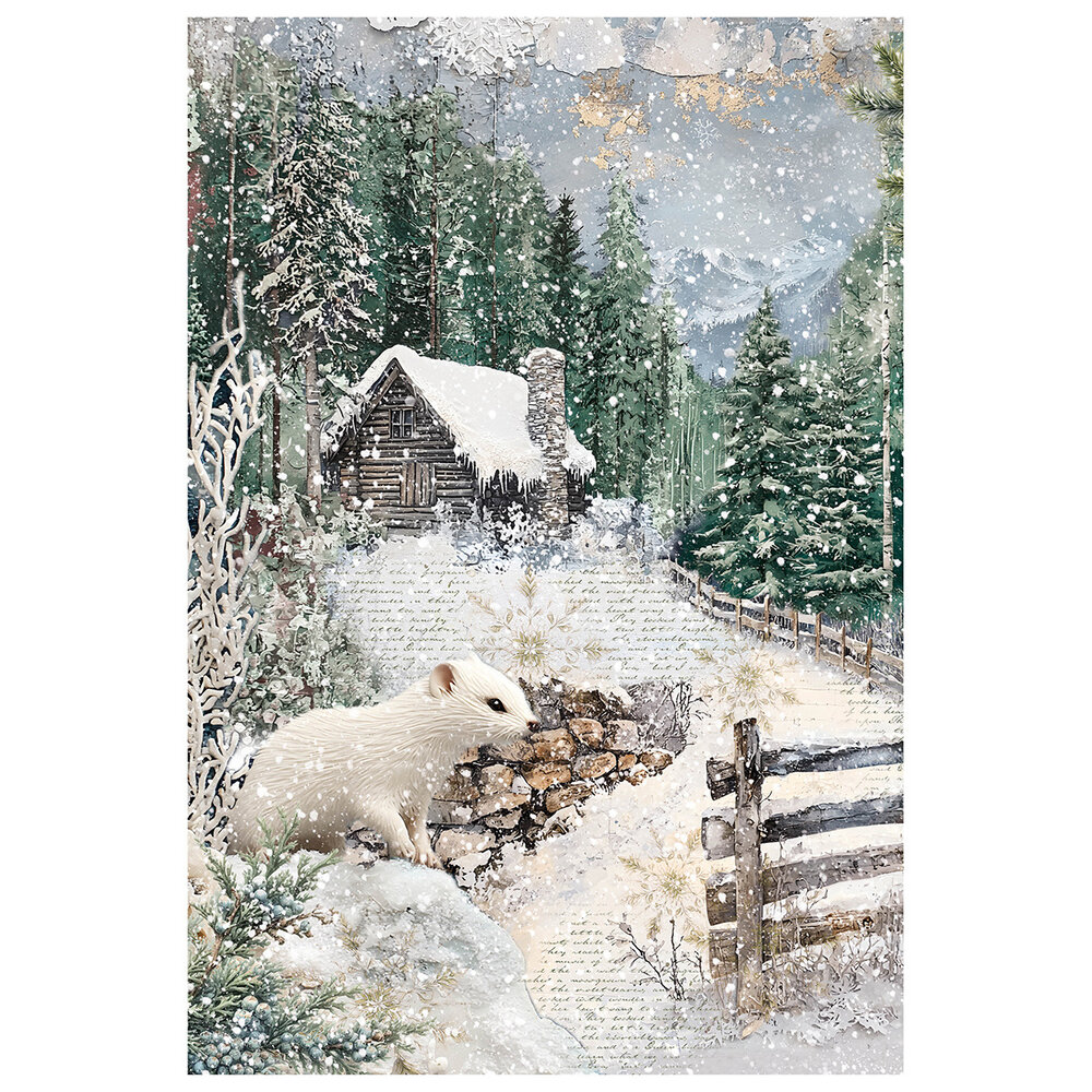 Ciao Bella Forest Tales A4 Rice Paper Mixed (4pcs) (CBRA006) Ciao Bella Forest Tales A4 Rice Paper Mixed (4pcs) (CBRA006)