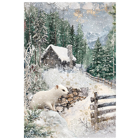 Ciao Bella Forest Tales A4 Rice Paper Mixed (4pcs) (CBRA006) Ciao Bella Forest Tales A4 Rice Paper Mixed (4pcs) (CBRA006)