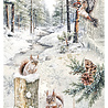 Ciao Bella Forest Tales A4 Rice Paper Winter Gathering (5pcs) (CBRP566) Ciao Bella Forest Tales A4 Rice Paper Winter Gathering (5pcs) (CBRP566)