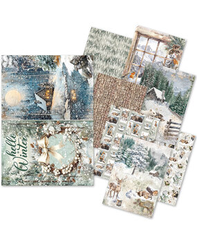 Ciao Bella Forest Tales A5 Rice Paper Mixed (8pcs) (CBRS024)