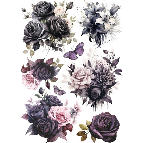 Ciao Bella Dark Academia A5 Rice Paper Mixed (8pcs) (CBRS020) Ciao Bella Dark Academia A5 Rice Paper Mixed (8pcs) (CBRS020)