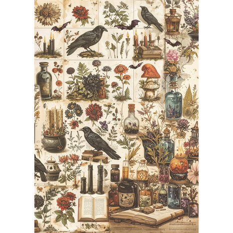 Ciao Bella Dark Academia A5 Rice Paper Mixed (8pcs) (CBRS020) Ciao Bella Dark Academia A5 Rice Paper Mixed (8pcs) (CBRS020)