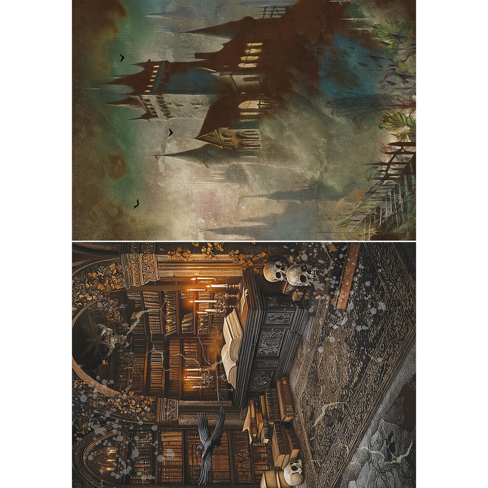 Ciao Bella Dark Academia A5 Rice Paper Mixed (8pcs) (CBRS020) Ciao Bella Dark Academia A5 Rice Paper Mixed (8pcs) (CBRS020)