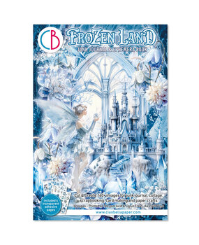 Ciao Bella Frozen Land A4 Junk Journal Ephemera Book (32pcs) (CBB016)