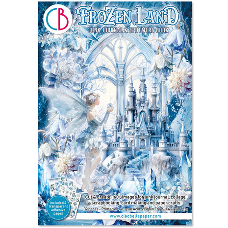 Ciao Bella Frozen Land A4 Junk Journal Ephemera Book (32pcs) (CBB016) Ciao Bella Frozen Land A4 Junk Journal Ephemera Book (32pcs) (CBB016)