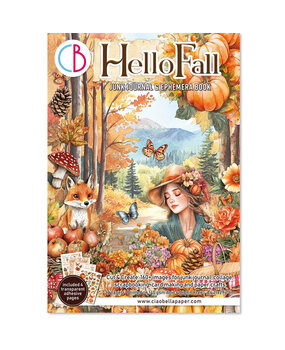 Ciao Bella Hello Fall A4 Junk Journal Ephemera Book (32pcs) (CBB013)