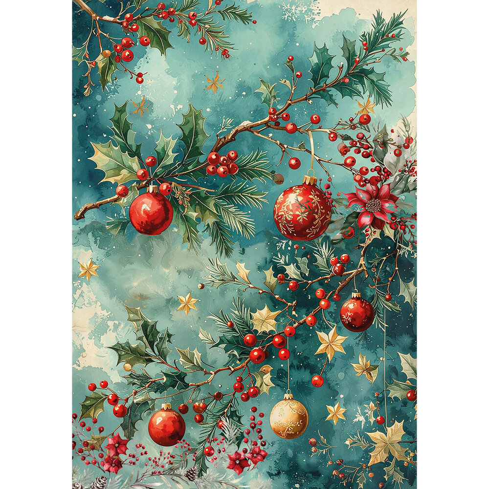 Ciao Bella Hot Cocoa & Holly A5 Rice Paper Mixed (8pcs) (CBRS021) Ciao Bella Hot Cocoa & Holly A5 Rice Paper Mixed (8pcs) (CBRS021)