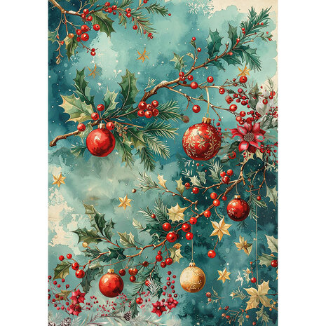 Ciao Bella Hot Cocoa & Holly A5 Rice Paper Mixed (8pcs) (CBRS021) Ciao Bella Hot Cocoa & Holly A5 Rice Paper Mixed (8pcs) (CBRS021)