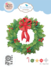 Festive Holly Die Holiday Wreath (2271)