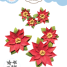 Elizabeth Craft Designs Festive Holly Die Poinsettia (2269) Elizabeth Craft Designs Festive Holly Die Poinsettia (2269)