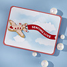 Spellbinders Candy Christmas Etched Dies Gingerbread Plane & Banners (S4-1489) Spellbinders Candy Christmas Etched Dies Gingerbread Plane & Banners (S4-1489)