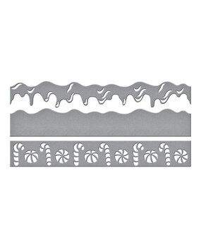 Spellbinders Candy Christmas Etched Dies Sweet Borders (S4-1486) Spellbinders Candy Christmas Etched Dies Sweet Borders (S4-1486)