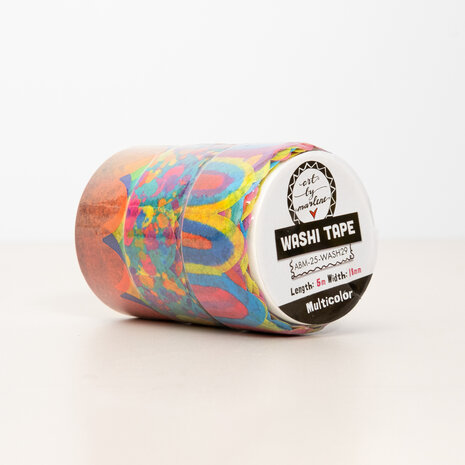 Art By Marlene Multicolor Washi Tape (ABM-25-WASH29) Art By Marlene Multicolor Washi Tape (ABM-25-WASH29)