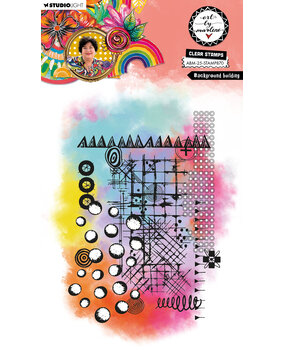 Art By Marlene Background Building Clear Stamp (ABM-25-STAMP870)