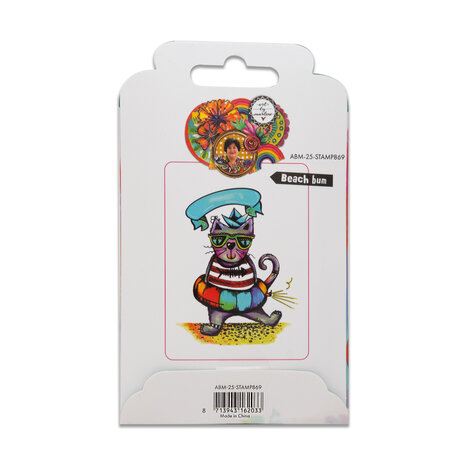 Art By Marlene Beach Bum Rubber Stamps (ABM-25-STAMP869) Art By Marlene Beach Bum Rubber Stamps (ABM-25-STAMP869)