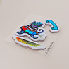 Art By Marlene Beach Bum Rubber Stamps (ABM-25-STAMP869) Art By Marlene Beach Bum Rubber Stamps (ABM-25-STAMP869)