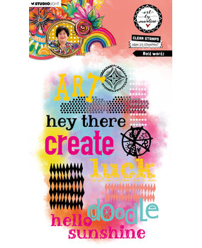 Art By Marlene Bold Words Clear Stamp (ABM-25-STAMP867)