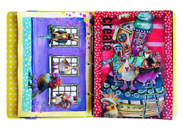 Art By Marlene Funny Birds Luxury Paper Elements (ABM-25-PE25) Art By Marlene Funny Birds Luxury Paper Elements (ABM-25-PE25)