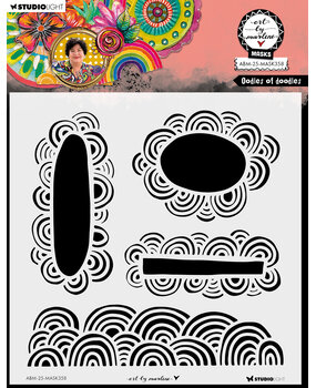 Art By Marlene Doodles of Doodles Mask (ABM-25-MASK358)