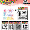 Art By Marlene Doodles of Doodles Mask (ABM-25-MASK358) Art By Marlene Doodles of Doodles Mask (ABM-25-MASK358)