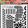 Art By Marlene Frantic Deco Mask (ABM-25-MASK356) Art By Marlene Frantic Deco Mask (ABM-25-MASK356)