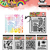 Art By Marlene Frantic Deco Mask (ABM-25-MASK356) Art By Marlene Frantic Deco Mask (ABM-25-MASK356)