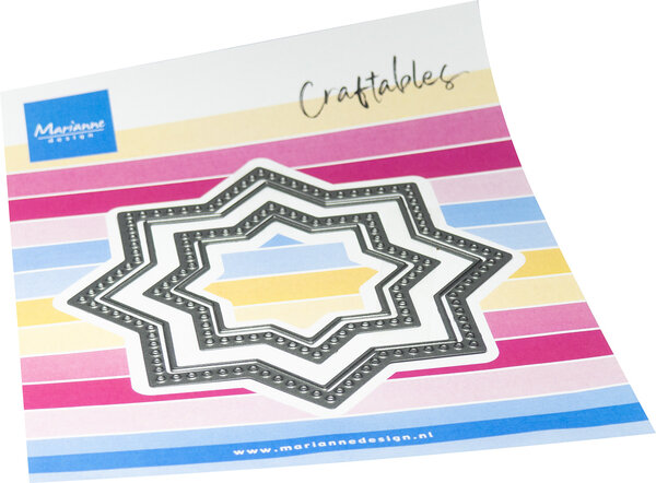 Marianne Design Craftable Open Star Set (CR1702)
