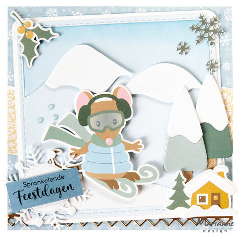 Marianne Design Die-cuts Eline's Snow Holiday (VK9635) Marianne Design Die-cuts Eline's Snow Holiday (VK9635)