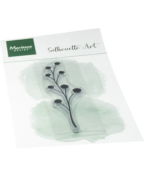 Marianne Design Clear Stamps Silhouette Art Berries (CS1179)