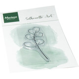 Marianne Design Clear Stamps Silhouette Art Eucalyptus Twig (CS1181)
