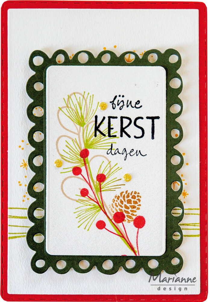 Marianne Design Clear Stamps Silhouette Art Berries (CS1179)