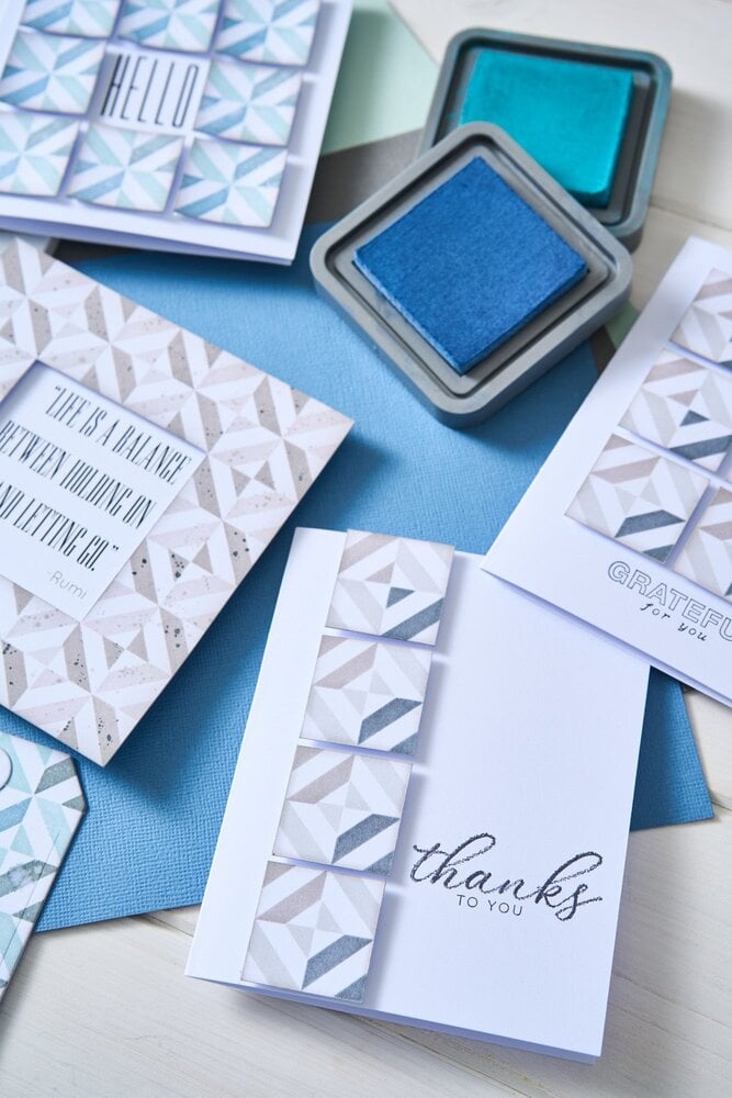 Sizzix Geo Blocks Rotating Stencils (1pcs) (666984)