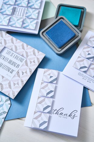 Sizzix Geo Blocks Rotating Stencils (1pcs) (666984)