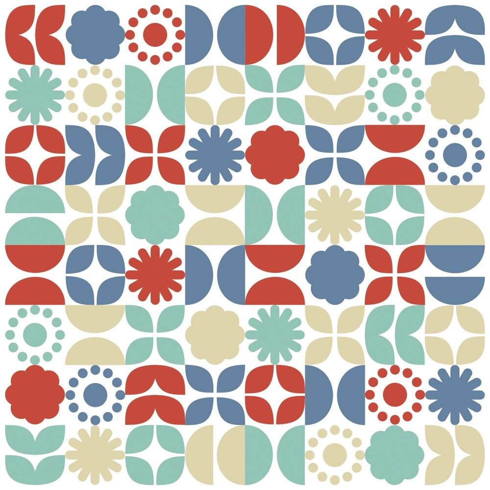 Sizzix Retro Vibe Rotating Stencils (1pcs) (666986)