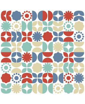 Sizzix Retro Vibe Rotating Stencils (1pcs) (666986)