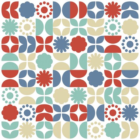 Sizzix Retro Vibe Rotating Stencils (1pcs) (666986)